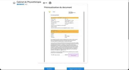 Physiotherapie-Software