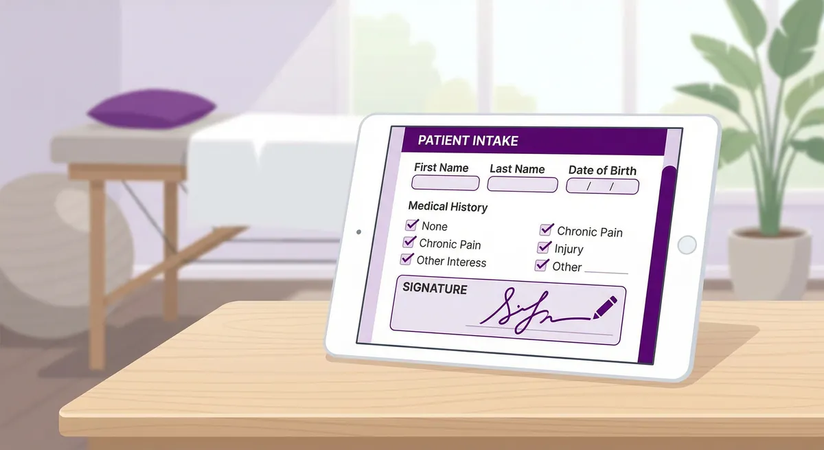 Formulaires numériques pour les physiothérapeutes : gagnez du temps en salle d